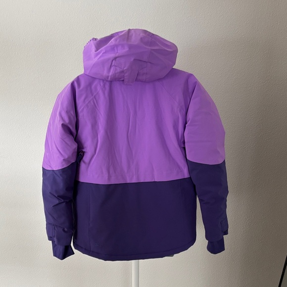 All in Motion Two-Tone Purple Kids Puffer Jacket - Picture 9 of 9